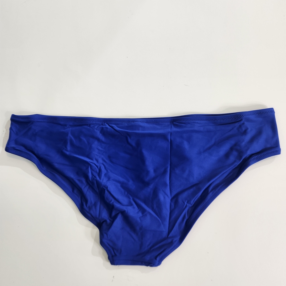 J Crew Women's Swimwear Size XL Hipster Bikini Tactel Surf Bottom Blue 58 - Picture 4 of 6